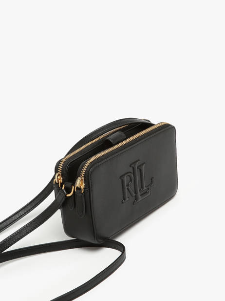 Sac Bandoulière Anstey Cuir Lauren ralph lauren Noir anstey 32951475 vue secondaire 2