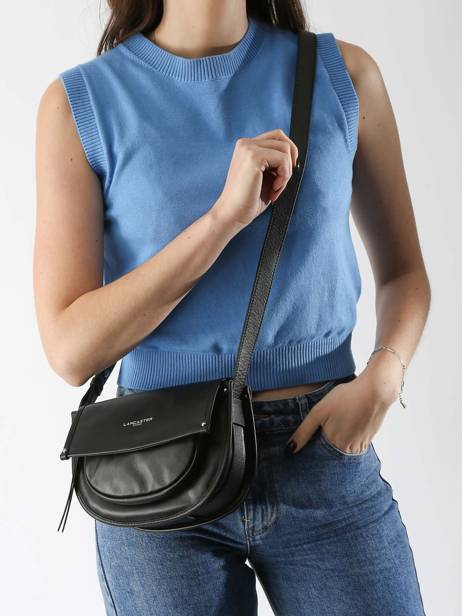 Sac Bandoulière Soft Selma Cuir Lancaster Noir soft selma 1 vue secondaire 1