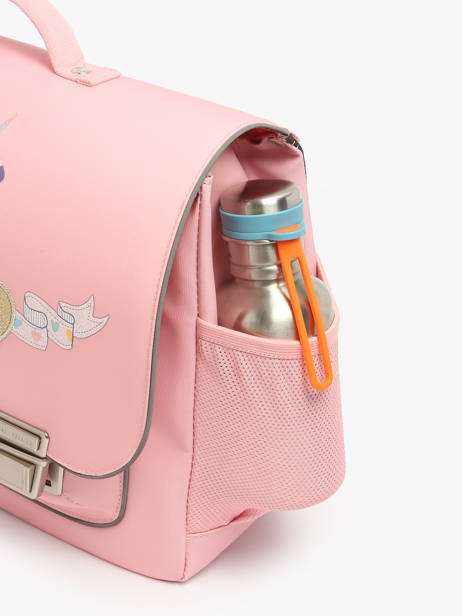 Cartable 2 Compartiments Jeune premier Rose classics C vue secondaire 5