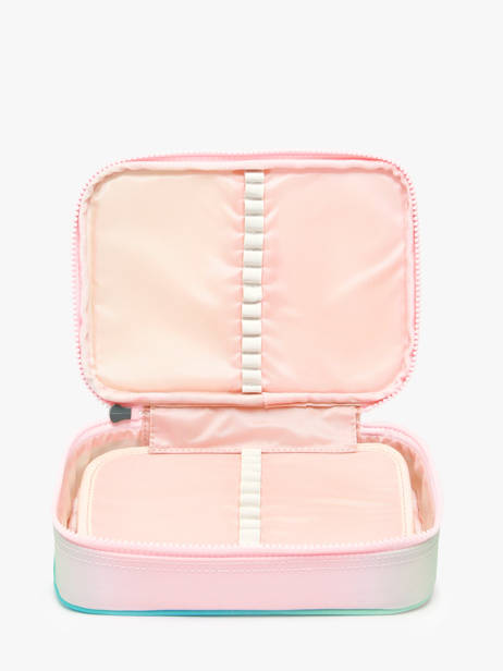 Trousse 1 Compartiment Kipling Multicolore back to school KI2974 vue secondaire 1