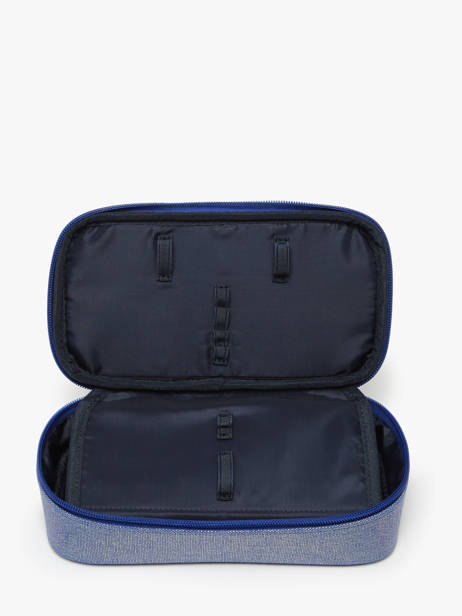 Trousse 1 Compartiment Caramel et cie Bleu boheme FI vue secondaire 2