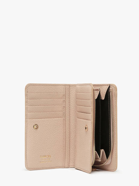 Portefeuille Rectangulaire Zippé Ninon Cuir Lancel Beige ninon A11123 vue secondaire 1