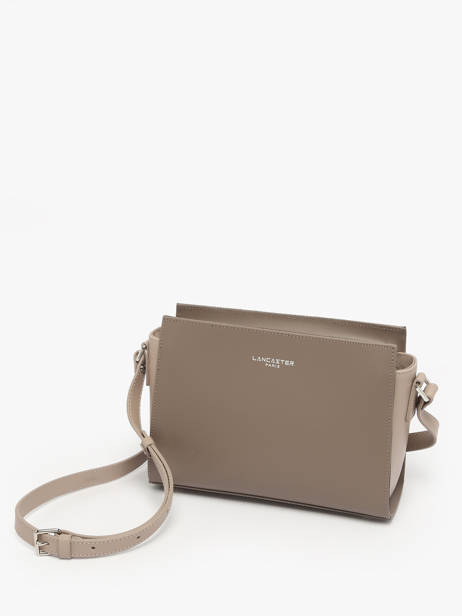 Sac Bandoulière Smooth Cuir Lancaster Marron smooth 437-02 vue secondaire 2
