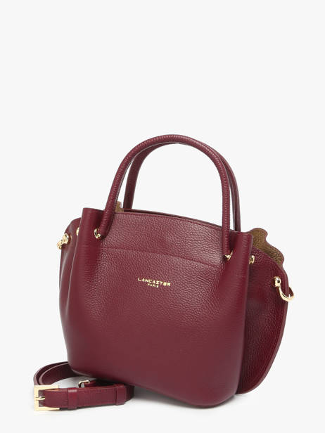 Sac à Main Foulonne Double Cuir Lancaster Rouge foulonne double 18 vue secondaire 2