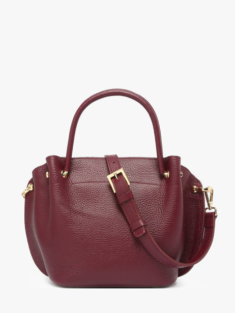 Sac à Main Foulonne Double Cuir Lancaster Rouge foulonne double 18 vue secondaire 4