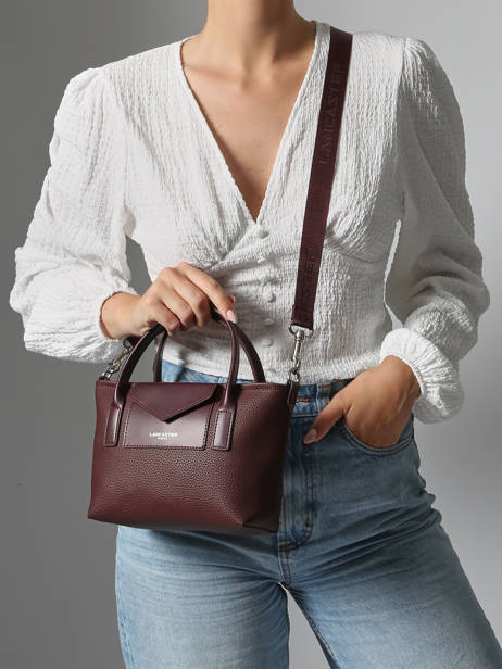 Sac Bandoulière Maya Double Kba Lancaster Rouge maya double kba 101 vue secondaire 1