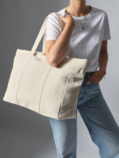 Sac Porté épaule Jute Jute Hindbag Beige jute JU vue secondaire 1