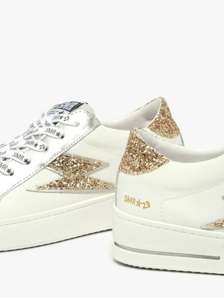 Sneakers Maya En Cuir Semerdjian Blanc women MAYA vue secondaire 3