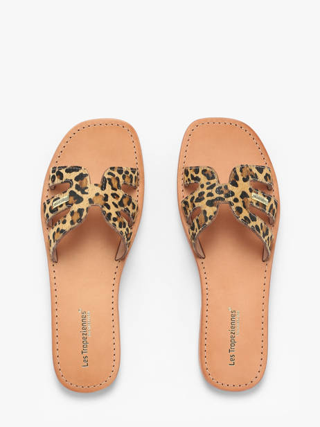 Mules Hadamia En Cuir Les tropeziennes Beige women HADAMIA vue secondaire 3