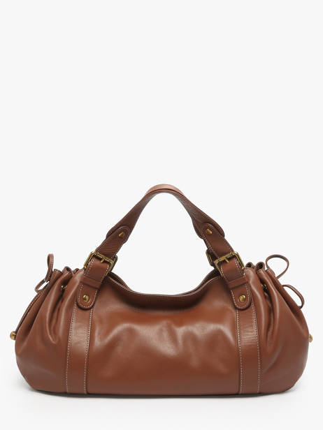 Sac Porté épaule Icone Cuir Gerard darel Marron icone DCS01410