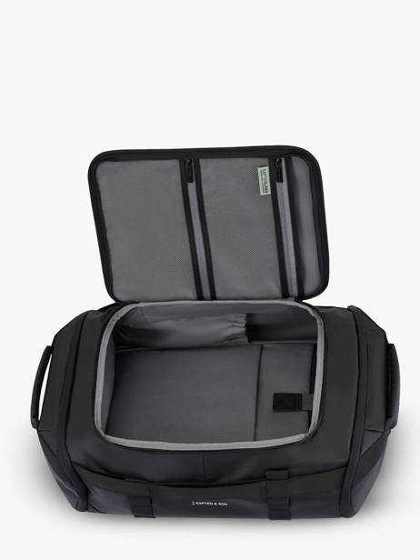 Lisbon Duffle Small - Sac à Dos De Voyage Kapten and son Noir backpack LISBONDU vue secondaire 3