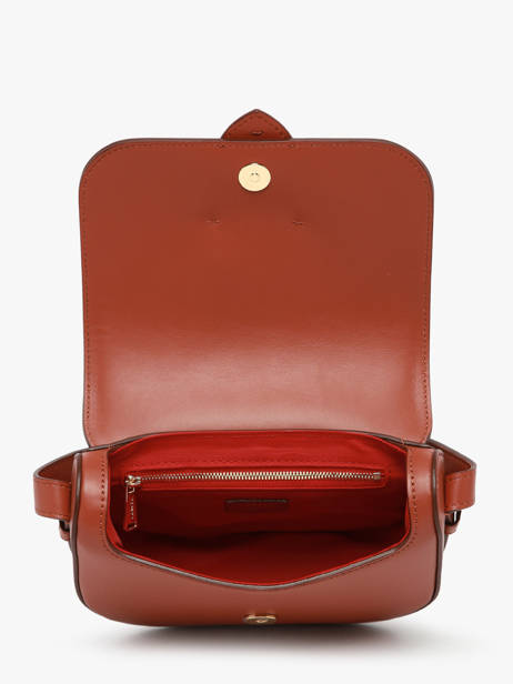 Sac Bandoulière Sienna Cuir Lancel Rouge sienna A13718 vue secondaire 3