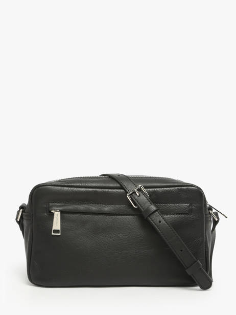 Sac Bandoulière Soft Caramella Cuir Lancaster Noir soft caramella 6 vue secondaire 4