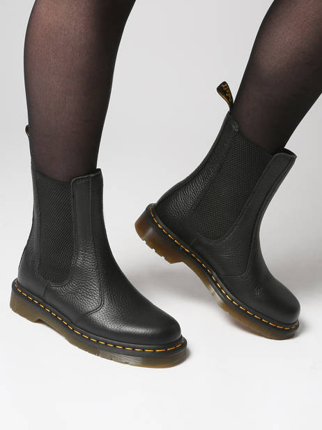 Chelsea Boots 2976 En Cuir Dr martens Noir women 41404001 vue secondaire 1