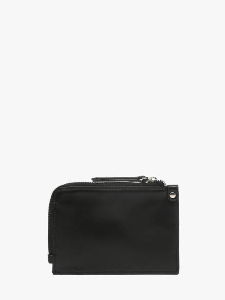 Porte-monnaie Lana Cuir Nat et nin Noir vintage LANA vue secondaire 2