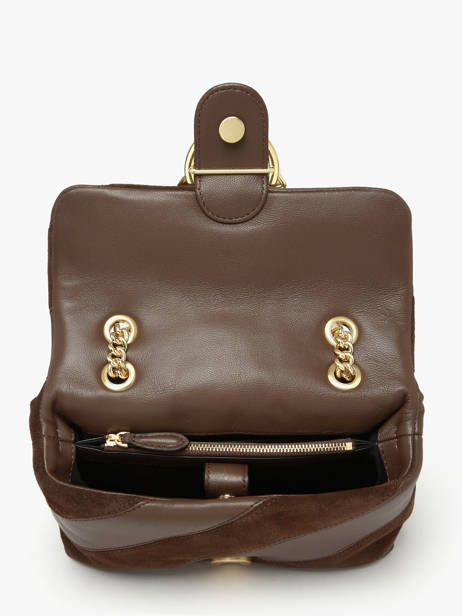 Sac Bandoulière Love Bag Puff Pinko Marron love bag puff A2JY vue secondaire 3