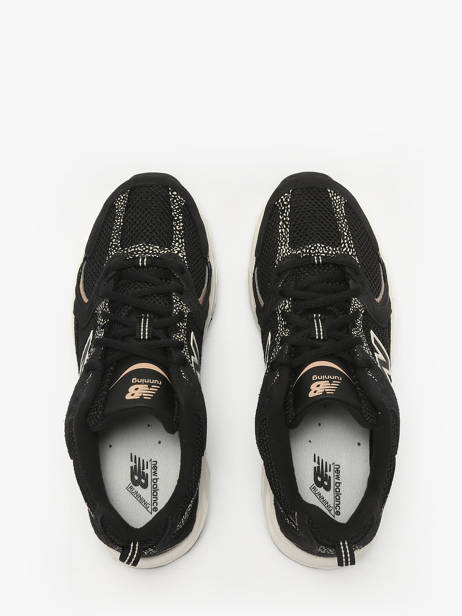 Sneakers En Cuir New balance Noir boy U530CRB vue secondaire 3