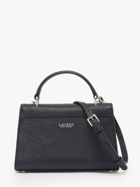 Sac Porté Main Farrah Cuir Lauren ralph lauren Bleu farrah 31966765 vue secondaire 4