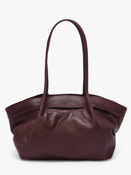 Sac Porté épaule Caviar Cuir Milano Rouge caviar CA25062 vue secondaire 4