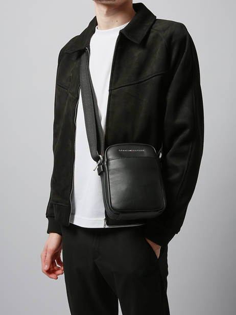 Sac Bandoulière Tommy hilfiger Noir th city AM01941 vue secondaire 1