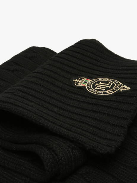 Écharpe Lauren ralph lauren Noir textile 54P04456 vue secondaire 1