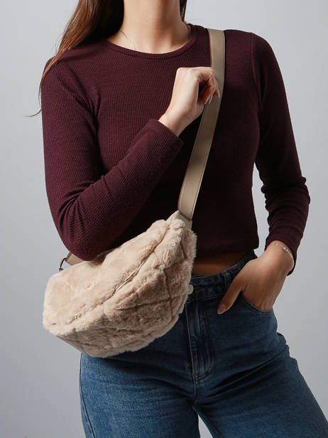 Sac Bandoulière Gloria Laurent david Beige ld bags 968 vue secondaire 1