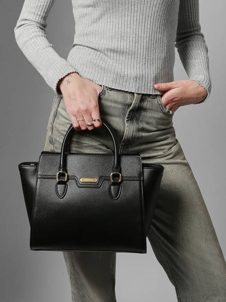 Sac Porté Main Merline Hexagona Noir merline 2520206 vue secondaire 1
