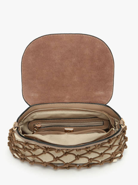 Sac Bandoulière Sahara Etrier Marron sahara ESAR206M vue secondaire 3