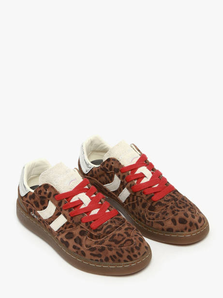 Sneakers Goal En Cuir Coolway Marron women 7603298 vue secondaire 1