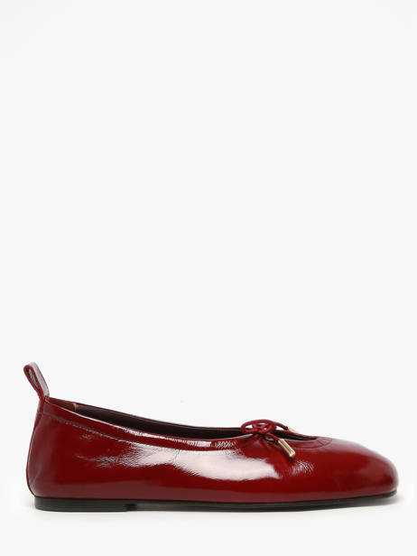 Ballerines En Cuir Alohas Rouge accessoires 10077602
