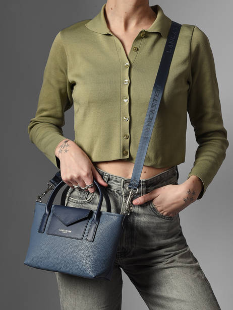 Sac Bandoulière Maya Double Kba Lancaster Bleu maya double kba 101 vue secondaire 1