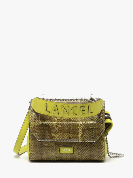 Sac Bandoulière Ninon S Ayers Cuir Lancel Vert ninon A14013