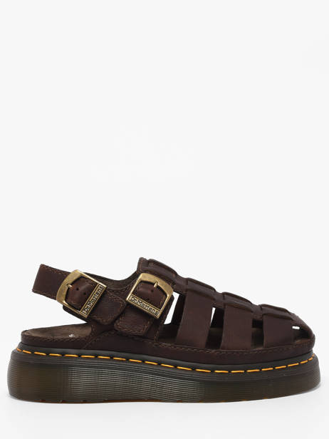 Sandales Wrenlie En Cuir Dr martens Marron women 31524201