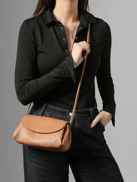 Sac Bandoulière Leather Cuir Biba Marron leather ISE1L vue secondaire 1