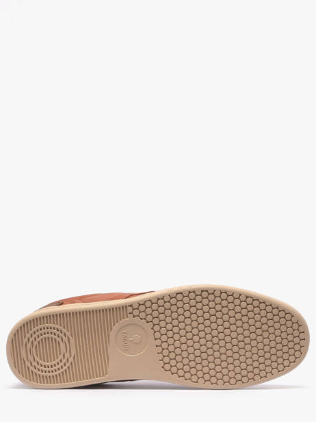 Sneakers En Cuir Faguo Marron men 26CG0101 vue secondaire 4