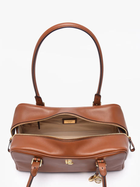Sac Porté épaule Dryden Cuir Lauren ralph lauren Marron dryden 31P06068 vue secondaire 3