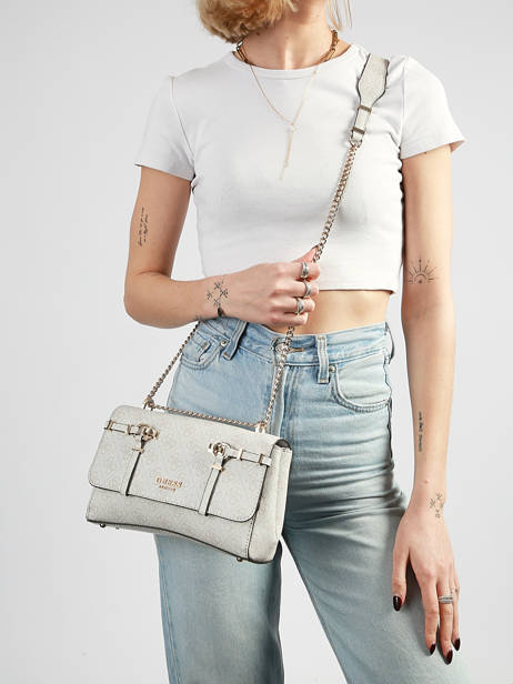 Sac Bandoulière Danya Guess Blanc danya SG991721 vue secondaire 1