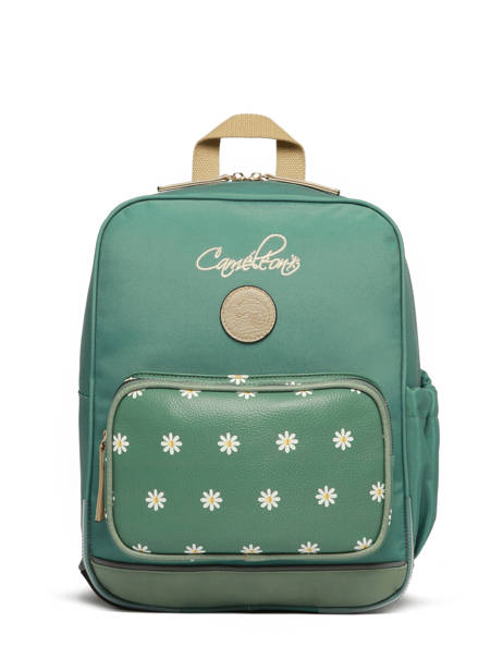 Sac à Dos 1 Compartiment Cameleon Vert vintage fantasy PBVGSD33 vue secondaire 7