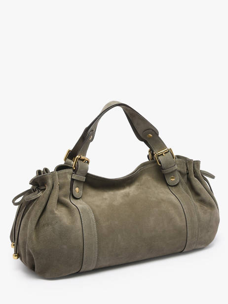 Sac 24h Folk Cuir Gerard darel Vert folk DDS01407 vue secondaire 2